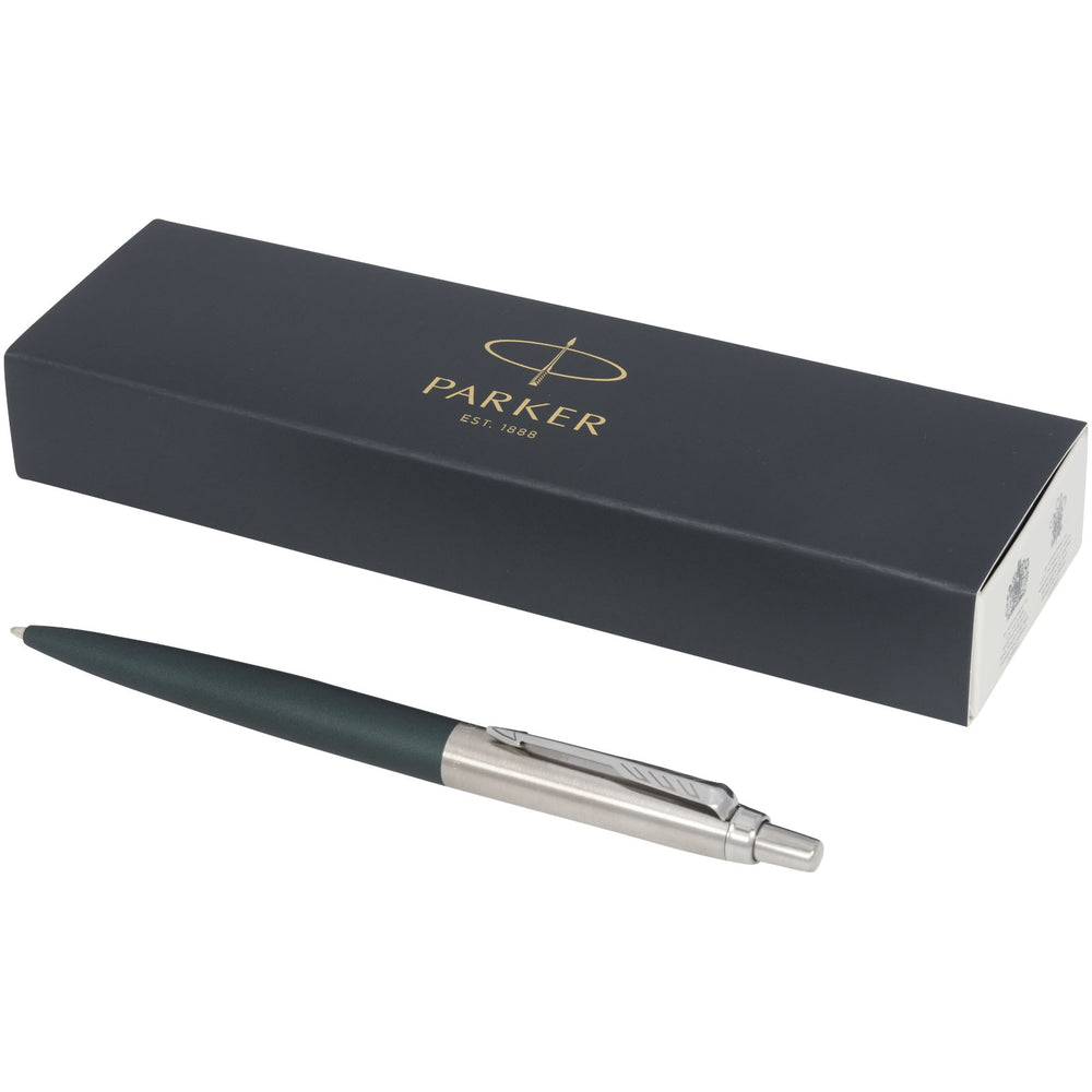 Branded Parker Jotter XL matte with chrome trim ballpoint pen