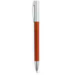 ELBE. Twist action ball pen with metal clip