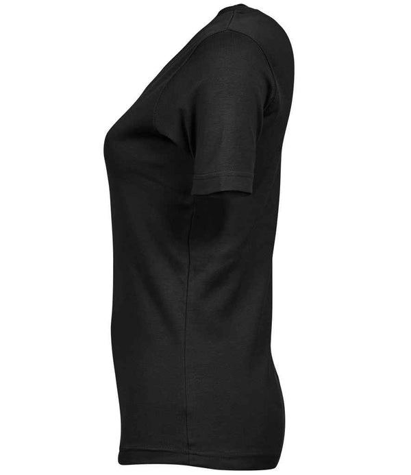 Tee Jays Ladies Interlock T-Shirt Black