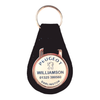 Branded Pear Shaped Keyfob with Dome