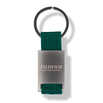 Express Metal & Webbing Keyring