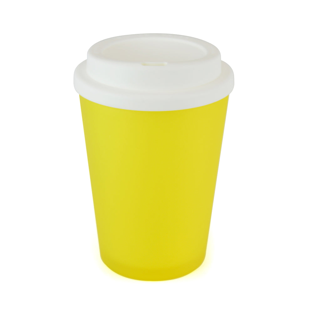 Branded Haddon Colour Frosted 350ml double wall tumbler