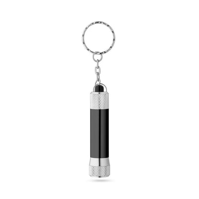 LERGAN. Aluminium keyring with a 3 LED flashlight