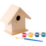Inswork Birdhouse with painting set