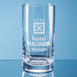 Branded 400ml Grosvenor Lead Crystal High Ball with Star Cut Base