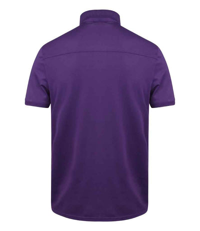 Henbury Slim Fit Stretch Microfine Piqué Polo Shirt