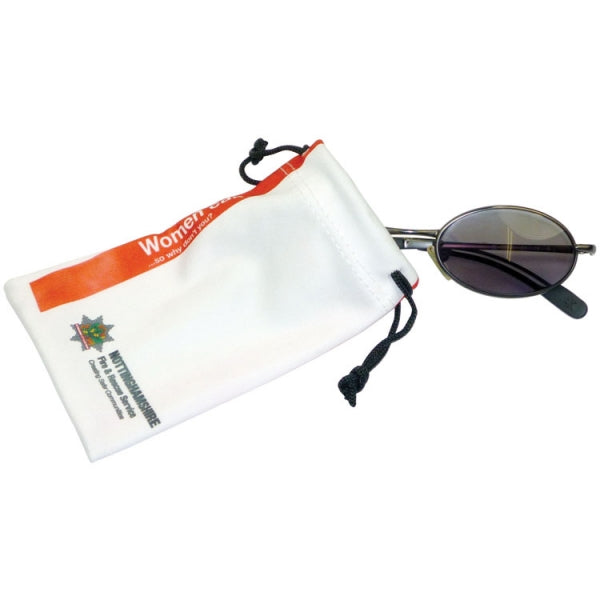 Branded Microfibre Sunglasses Pouch