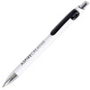 Branded DIME ball pen WHITE with trim
