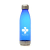 Revive 650ml plastic drinks bottle Silver lid and base