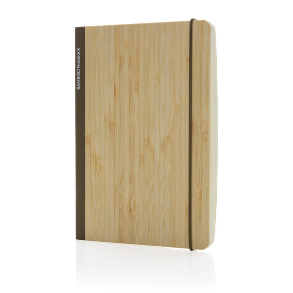 Branded Scribe bamboo A5 Notebook