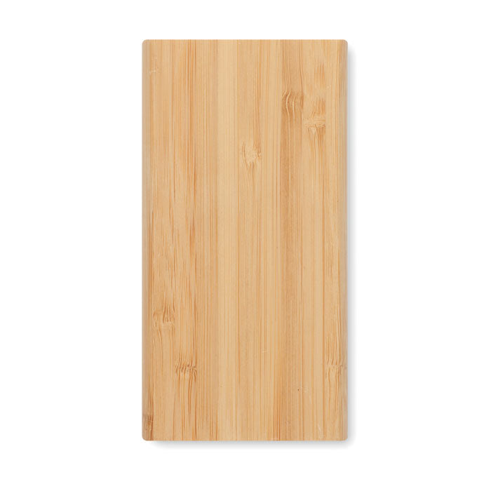 Bamboo Wireless Charging Power Bank - 6000 mAh