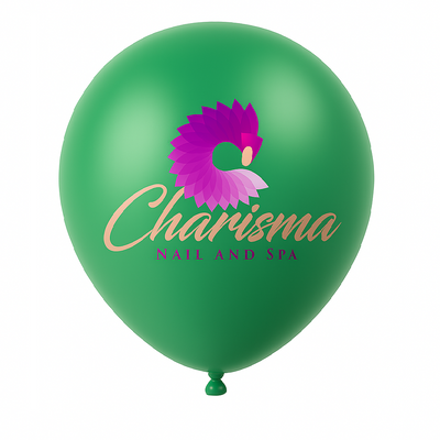 Branded Full Colour Print Biodegradable 12" Latex Balloons