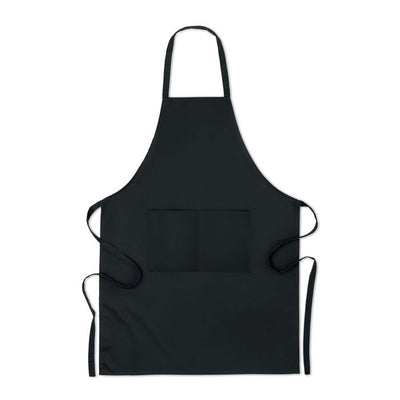 Branded Organic cotton apron 200 gr/m²