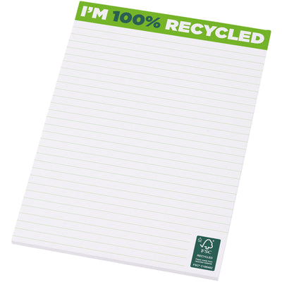 Desk-Mate® A5 recycled notepad 50 pages