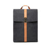 Branded VINGA Bosler backpack GRS recycled canvas