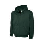 Uneek Adults Classic Full Zip Hooded Sweatshirt