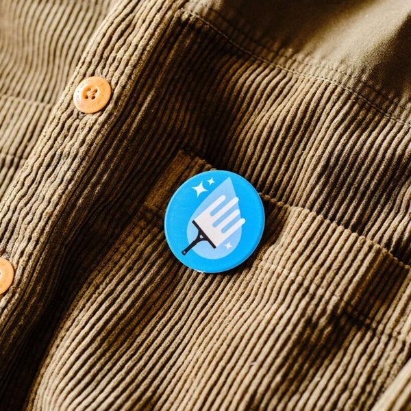 DBASE Badge 45mm Circular