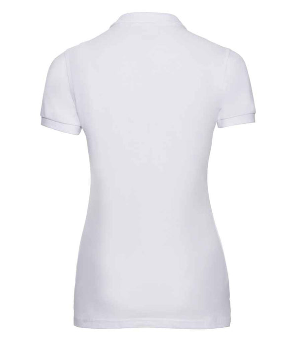 Russell Ladies Stretch Piqué Polo Shirt