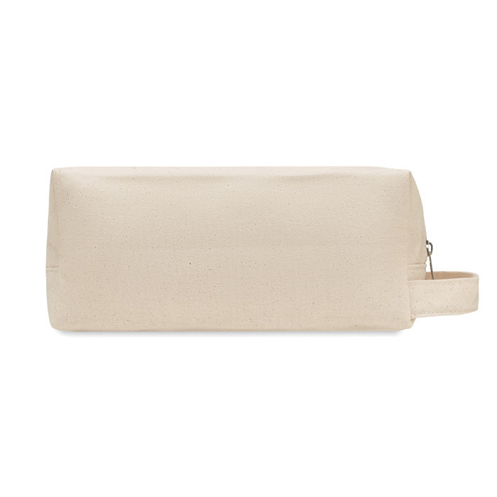 Branded Canvas cosmetic bag 220 gr/m²