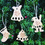 Bamboo Christmas Decorations (UK Made)