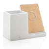 Branded Ontario RCS recycled plastic 10W wireless charger