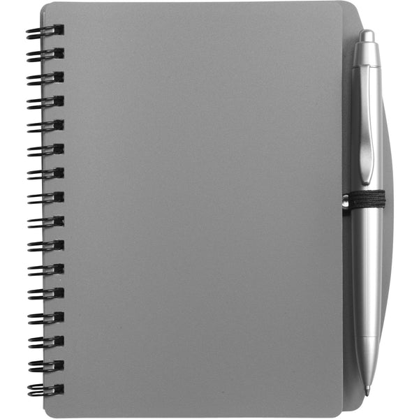 Branded Maundale Notebook with ballpen (approx. A6)