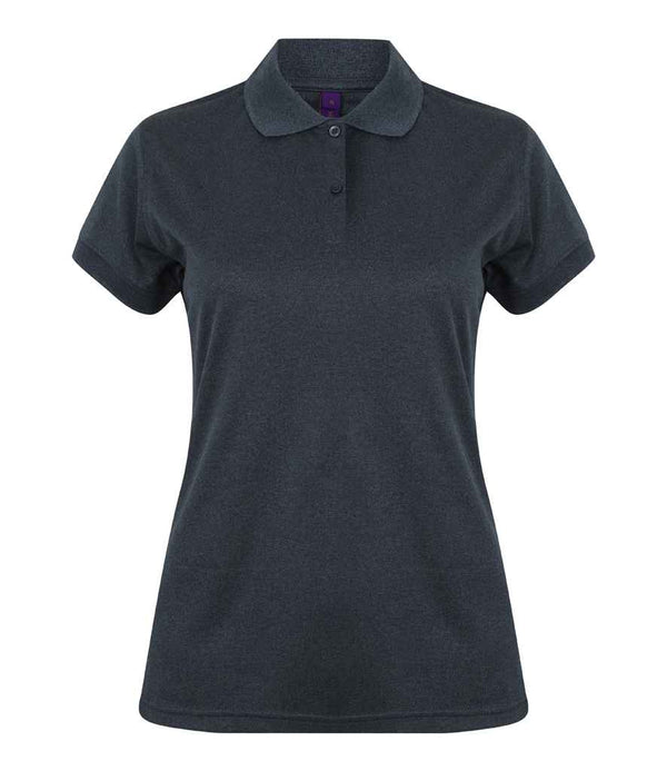 Henbury Ladies Coolplus® Wicking Piqué Polo Shirt