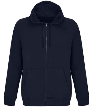 SOL'S Unisex Calipso Eco-Friendly Full Zip Hoodie French Navy
