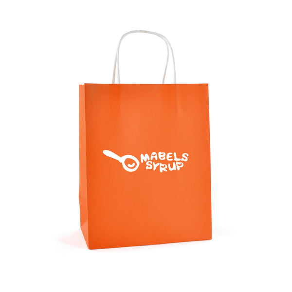 Branded Brunswick Medium Natural Paper Bag