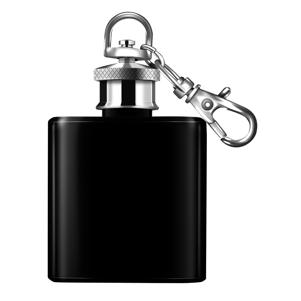 Branded Miniature Hip Flask