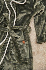 VINGA Louis luxury plush GRS RPET robe size S-M