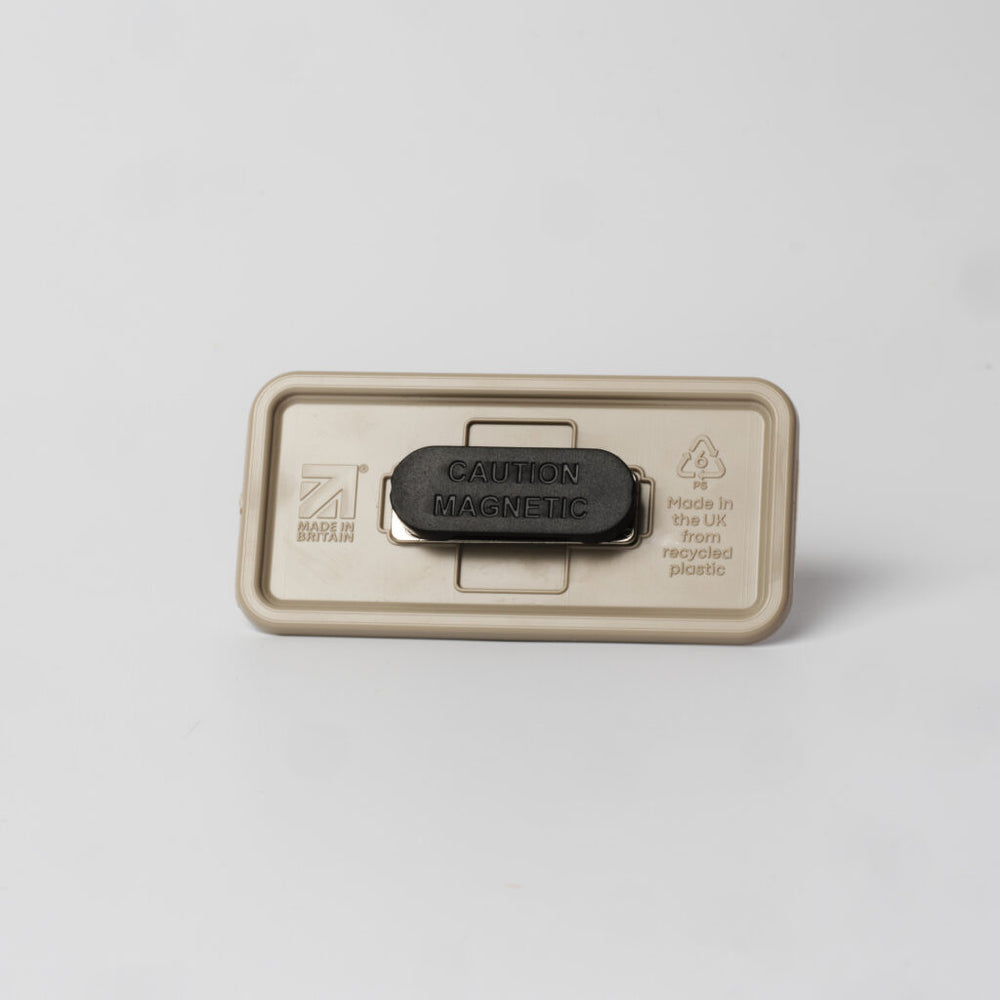 Reusable Name Badge - Low Window - Magnet