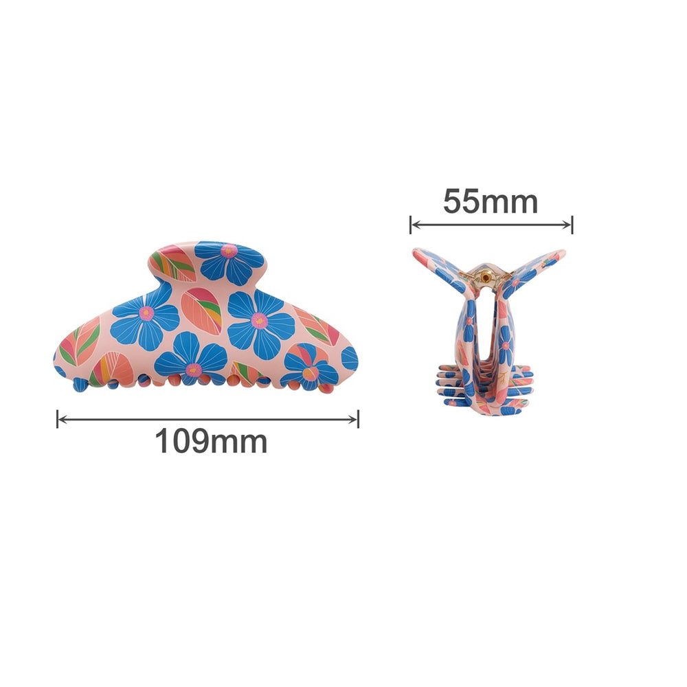 Acetate Hair Clips x Style3 - Geometric Pattern