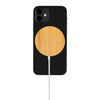 Branded 10W bamboo magnetic wireless charger