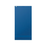 Towel organic cotton 100x50cm Royal Blue
