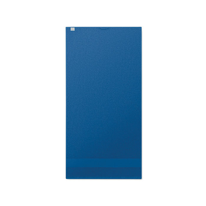 Towel organic cotton 100x50cm Royal Blue