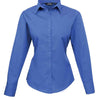 Premier Ladies Long Sleeve Poplin Blouse
