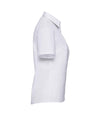 Russell Collection Ladies Short Sleeve Easy Care Poplin Shirt