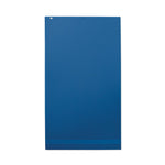 Towel organic cotton 180x100cm Royal Blue