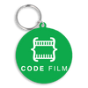 Recycled 55mm Circle Keyring