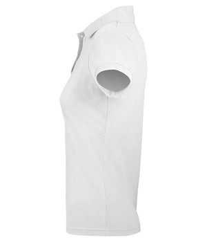 SOL'S Ladies Prime Poly/Cotton Piqué Polo Shirt White