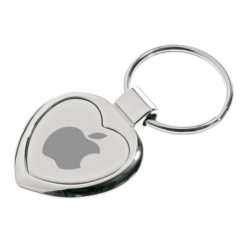 Branded Heart Executive Keyring