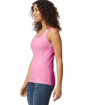 Gildan Ladies SoftStyle® Tank Top Azalea