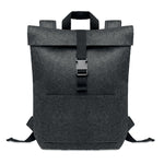 Branded RPET felt backpack