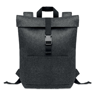 Branded RPET felt backpack