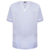 Behrens Contrast Trim Smart Scrub Top
