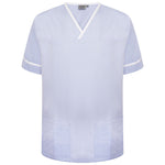 Behrens Contrast Trim Smart Scrub Top