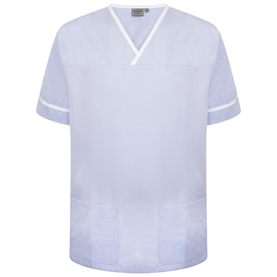 Branded Behrens Contrast Trim Smart Scrub Top