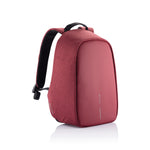 Bobby Hero Small, Anti-theft backpack Cherry Red