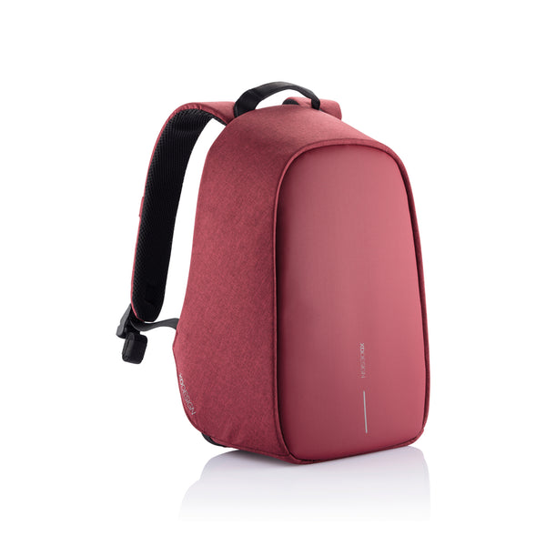 Bobby Hero Small, Anti-theft backpack Cherry Red